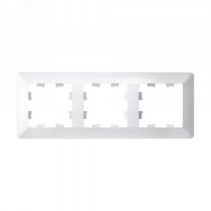 ATLASDESIGN AIR 3-постовая РАМКА, БЕЛЫЙ/дымчатый белый ATN220103