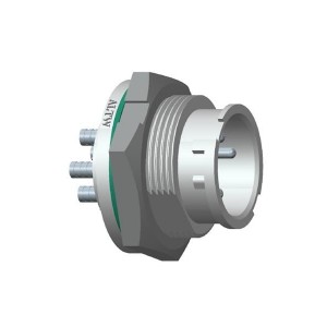 ACB-04PMMS-LC7001, Стандартный цилиндрический соединитель MID STAMP PIN, PNL LOCK 4PIN M CONN