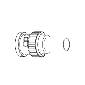 031-70546-12G, РЧ соединители / Коаксиальные соединители BNC Str8t Crimp Plug for Belden 4505R Cbl