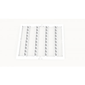 Маркировка (в кассетах) ZW5-40P-19-68Z(H), Кассета с маркировочными шильдиками, для клемм сечением 2,5 мм.кв., верхняя, 40 шильдиков, нанесенные символы: 37, с вертикальным расположением, размер шильдика: 4.5 x 4.9 мм, цвет: белый