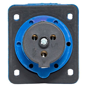 Розетка скрыт. уст. 16А 220В 2P+РЕ IP44 (413) ps-413-16-220