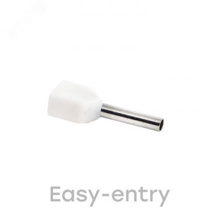 Наконечник штыревой втулочный изол. НШвИ(2) 0.5-8 (уп.50шт) nhvi2-0.5-8