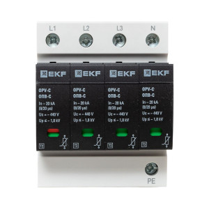 Ограничитель перенапряжения имп. ОПВ-C4 opv-c4