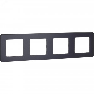 Рамка 4-м Inspiria антрацит Leg 673963
