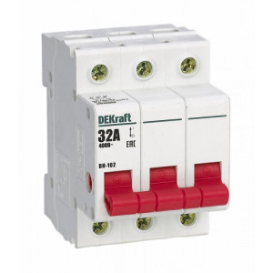 Выключатель-разъединитель 3п 32А ВН-102 17010DEK