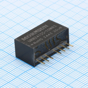 URB2415S-10WR3, Преобразователь DC/DC на печатную плату  10 Вт вход 9...36 В выход 15 В/0.667 А (ТНТ)