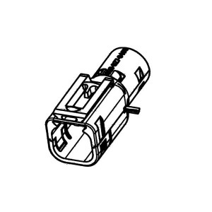 1028-027-0405, Автомобильные разъемы BKSHL, 4P, BLK, REC, ST, NW 8.5