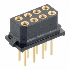 M80-7700842, Проводные клеммы и зажимы 4+4 DIL FEMALE VERT 4.5MM TAIL