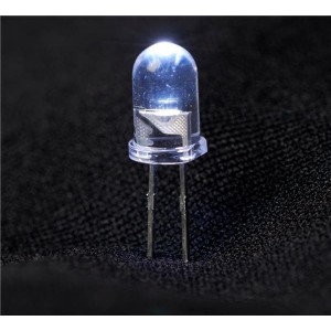 SSL-LX5093UWC/H, Стандартные светодиоды - Сквозного монтажа 5mm WHT WTR CLR LNS 36000mcd 15 DEG