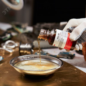 Флюс  ЛТИ-120  100мл. флакон, Флюс для пайки