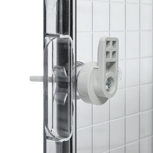 Щит пластиковый с монтажной платой прозр. дверь 500х350х190 мм IP65 PROxima PBT65MP005