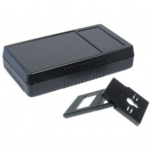 G968B(S), Пластиковый корпус черного цвета из прочного пластика с отсеком для батарей