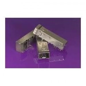 74754-0103, Соединители для ввода/вывода Single Port SFP+Cage Solder Post .133Leg
