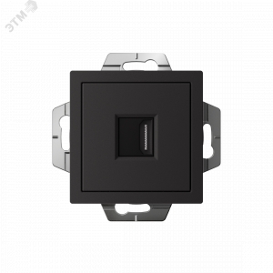 ATLASDESIGN РОЗЕТКА HDMI, механизм, КАРБОН ATN001080