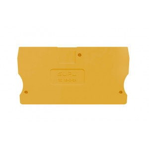 Торцевая крышка TC16-2-OG-EA, Торцевая крышка, для клемм TC16-2-..., цвет: оранжевый