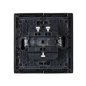 Выключатель 2-кл. СП FORTE&PIANO 10А FP105 черн. IEK FP-V20-0-10-1-K02