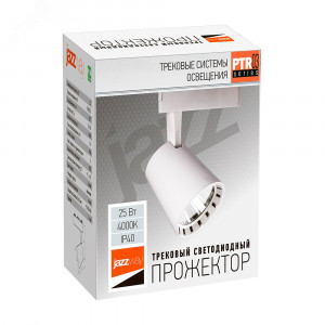 Светильник светодиодный трековый PTR 0325 25Вт 4000К IP40 24град. WH бел. 5010581