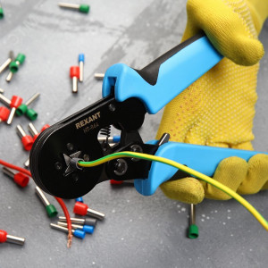 HT-864, Кримпер для обжима штыревых наконечников 0.25-6.0 мм2