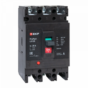 Автоматический выключатель LS125 18кА 3P 25А ProPact EKF