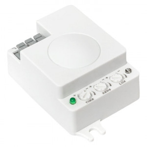 Микроволновый датчик движения белый 1200Вт 360гр. до 10м IP20 MW-706 EKF