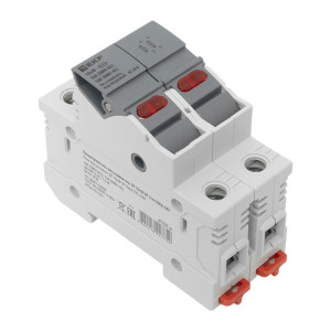 Предохранитель-разъединитель DF 10х38 2Р (тип ПВЦ) EKF