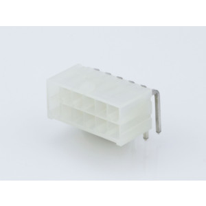 353181220, Разъем штыревой двухрядный угловой на плату