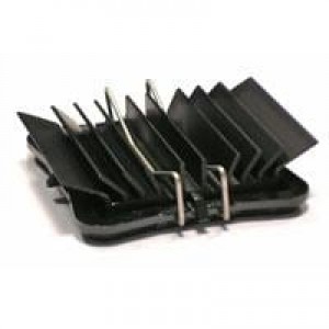 ATS-59000-C1-R0, Радиаторы maxiGRIP Heatsink Assembly, Black-Anodized, T766, 21mm Comp, 21x45x9mm