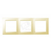 Рамка 3-м 5 сл. кость 1500630-031