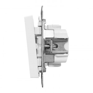 Механизм выключателя, одноклавишный, белый Эпика EKF UP1-SWW-10