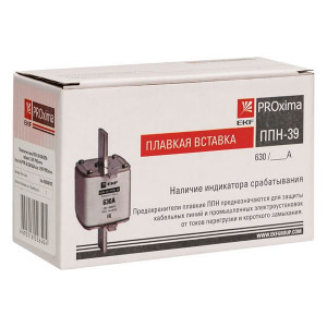 Вставка плавкая ППН-39 630/425А габарит 3 PROxima fus-39/630/425