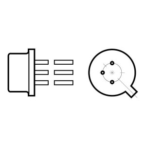 2N6550, JFET JFET N-Channel -20V 50mA 400mW 2.3mW