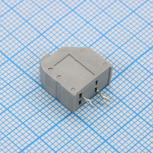 GT250-2.5-02P-11-00, Нажимной безвинтовой клеммный блок 2 контакта. Зажим типа торцевой контакт. Серия GT250-2.5