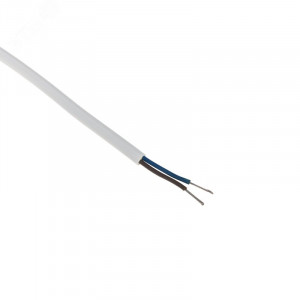 Шнур сетевой 1.8м ШВВП 2х0.75 бел. 11-1147