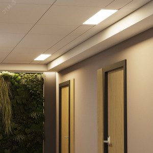 Светильник светодиодный WLF-1 40Вт 4000К IP20 3600лм 1192х75х25мм ДПО линейный матов. рассеив. алюм. 144125236