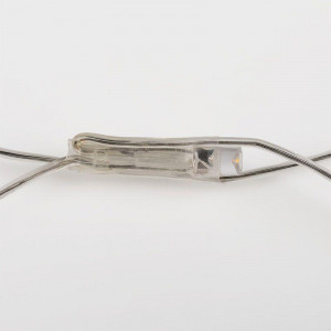 Гирлянда Сеть 1,5х1,5м, прозрачный ПВХ, 150 LED ТЕПЛЫЙ БЕЛЫЙ 215-126