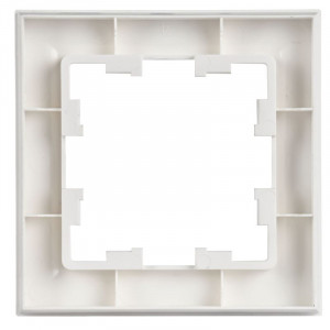 BRITE Рамка 1-местная РУ-1-БрАБ арктический белый IEK BR-M12-K91