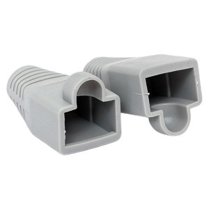 Колпачок изолирующий TERACOM для коннекторов RJ-45 PVC серый (упак.10шт) [TRC-BT-RJ45-PVC-10]