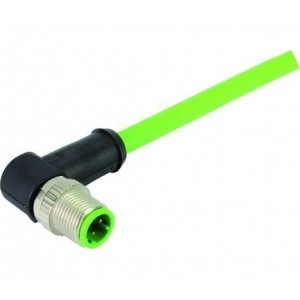 21349494477100, Кабели Ethernet / Сетевые кабели M12-D 4PIN M/M RA DBL END 10.0M PUR