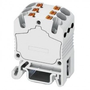 3002936, Клеммные колодки для DIN-рейки PTFIX 6X1,5-NS15AWH 1.5 mm2 DIN RAIL MNT