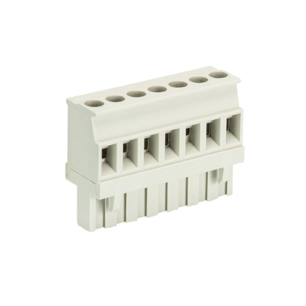 Изображение товара Розеточный разъем Wiecon 8113 B/7 VR OB для печатных плат, 7 полюсов, серый