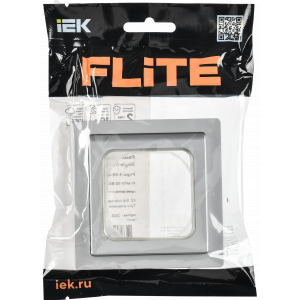 FLITE Рамка 1-местная IP55 Рпро-1-55-ФлА алюминий IEK FI-M10-32-55-K47