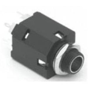 ACJM-MIVS-2, Телефонные разъемы 1/4" (6.35mm) Phone Mono Vert PCB Jack