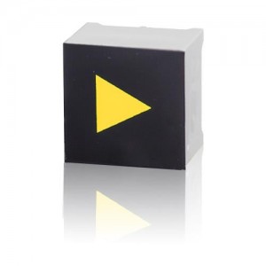 CTHS15CIC07ARROW, Переключатели для дисплеев CTH SQR 15mm LED 2.1V Lead Ylw Arrow