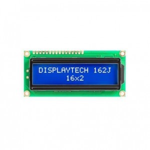 162J CC BC-3LP, Модули сивольных ЖК-дисплеев и комплектующие 16x2 Char Display STN Y/G 6 oclock