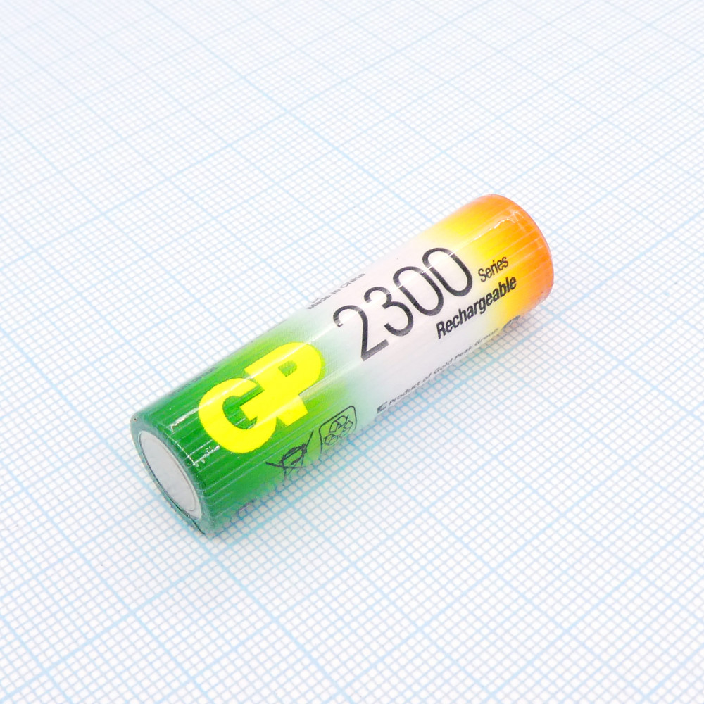 Изображение товара Аккумулятор AA 2300мАч GP - надежное питание для ваших устройств