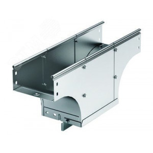 Ответвитель TDS T-образный вертикальный универсальный основание 300 H80 в комплекте крепежные элементы соединительные пластины 37165K