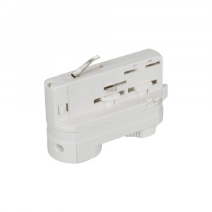 Адаптер LGD-4TR-ADAPTER-1-WH (C) 024051, Адаптер для трековых светильников. Позволяет установить светильник на трехфазный трек. Цвет белый. Выдерживает максимальный вес светильника 2,3 кг. 70х70х30мм. При использовании с треками и аксессуарами другой серии возможно отличие по цвету.