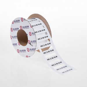 Маркер для контейнеров HIC-2-30-10-W (уп. 400 шт.), Маркер для контейнеров CHL, STC, DMP, высота 10 мм, длина 30 мм, цвет белый, для принтера: RT200, RT230, в упаковке 400 маркеров