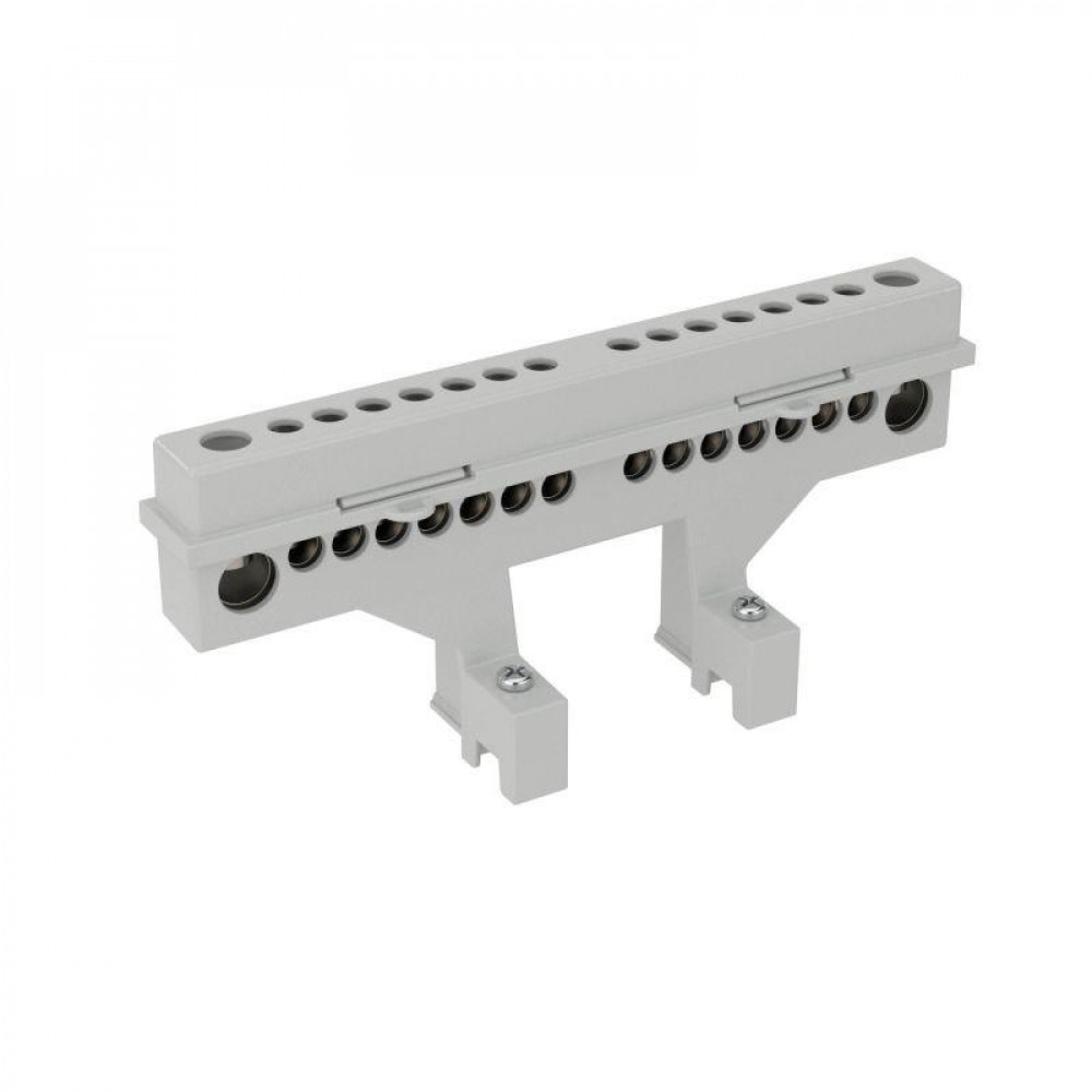 Изображение товара Усиленный клеммный блок 2х8мод. с крепежом 87308 DKC