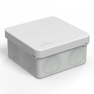 Коробка распределительная ОП для прямого монтажа двухкомпонентная безгалогенная (HF) 80х80х40 60-0210